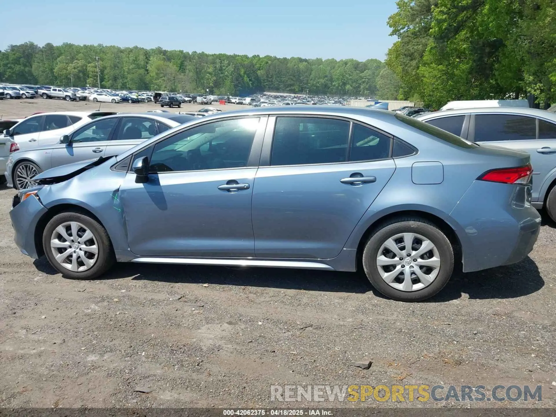 14 fotografías del automóvil dañado 5YFB4MDE8RP156719 TOYOTA COROLLA 2024