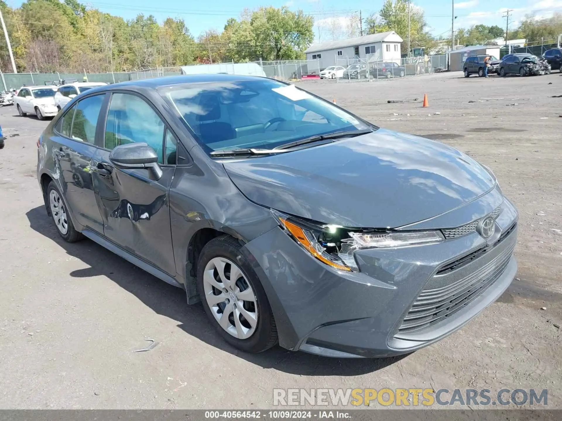 1 fotografías del automóvil dañado 5YFB4MDE8RP158325 TOYOTA COROLLA 2024