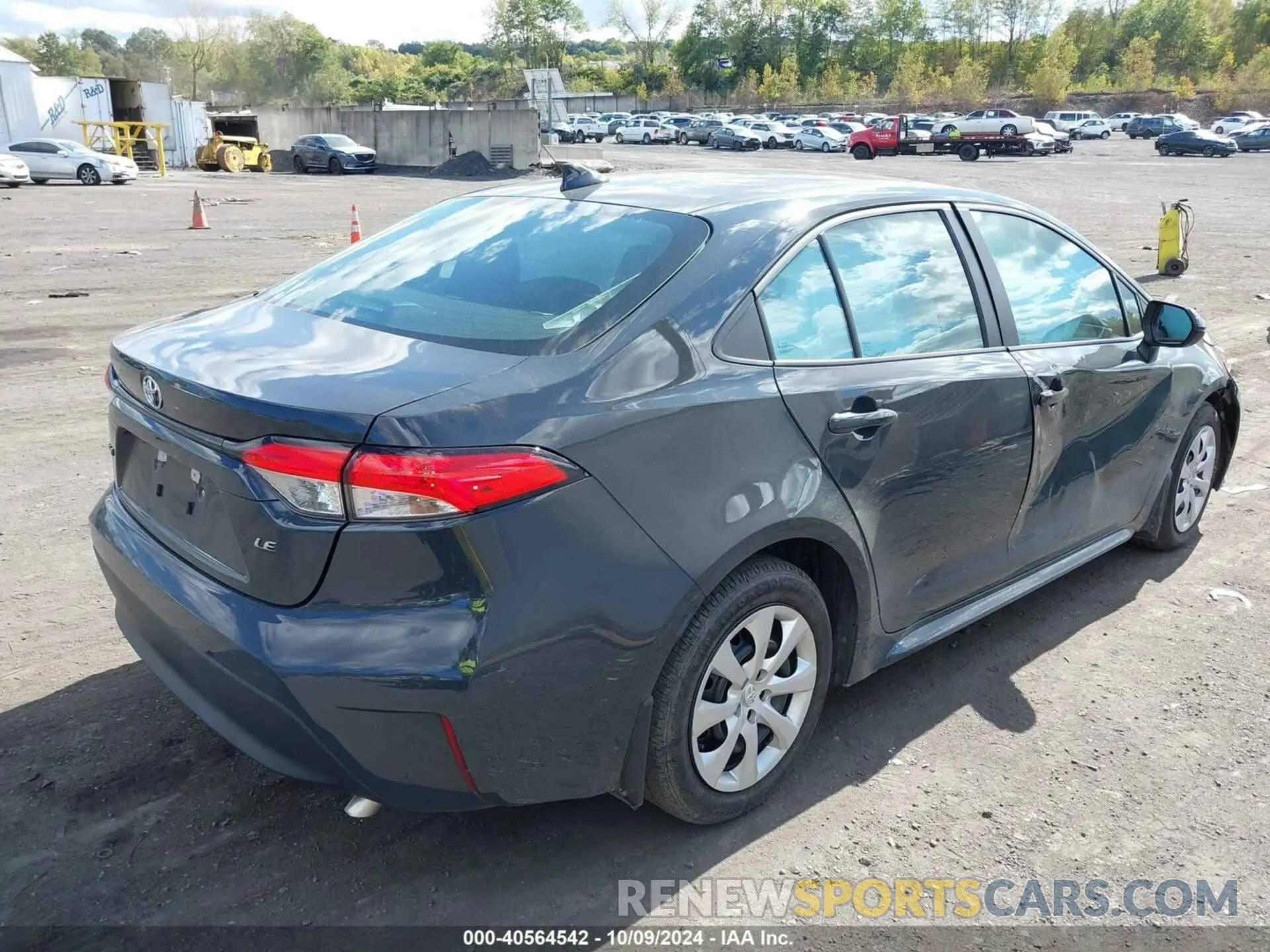 4 fotografías del automóvil dañado 5YFB4MDE8RP158325 TOYOTA COROLLA 2024