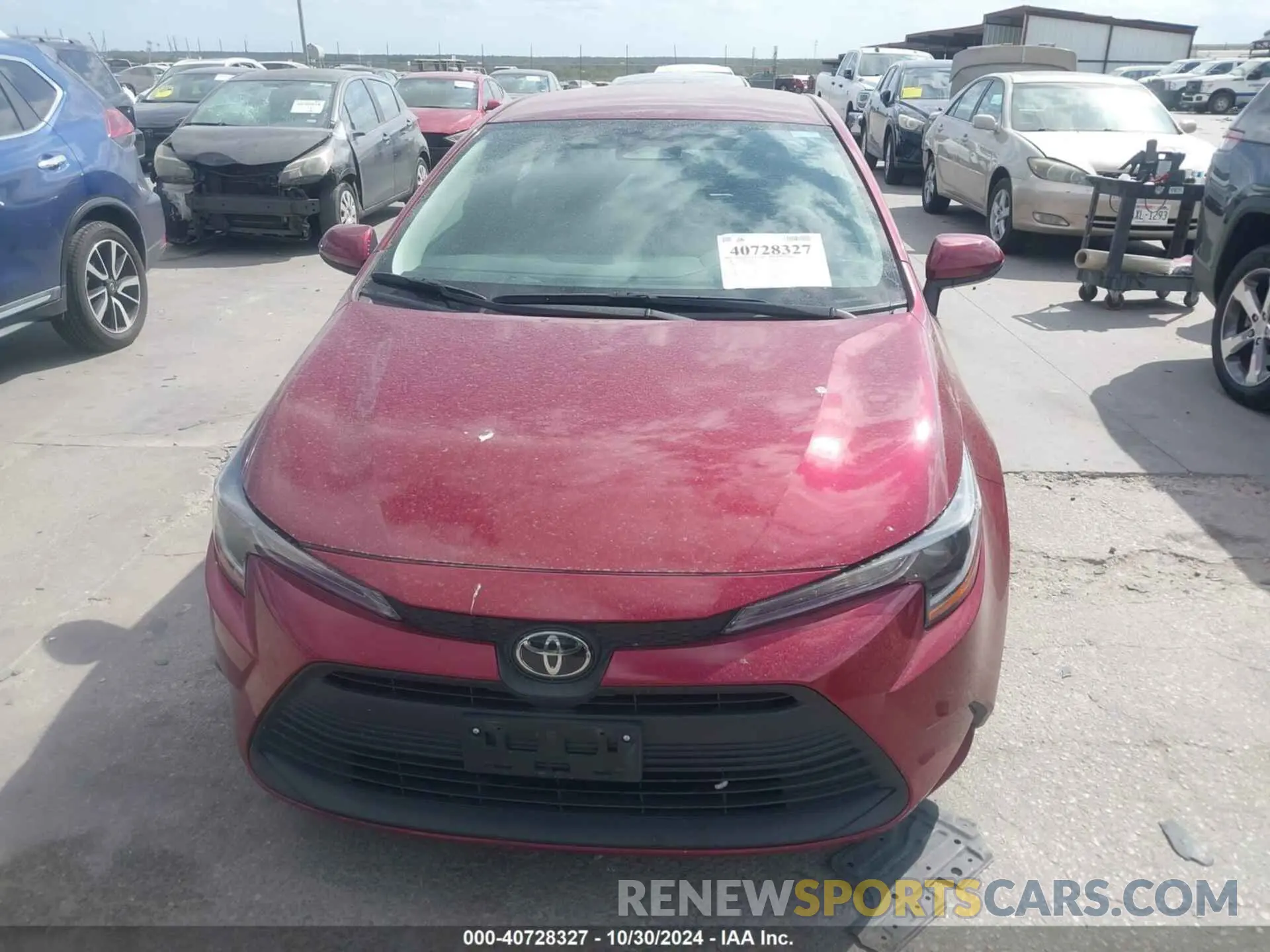 12 fotografías del automóvil dañado 5YFB4MDE8RP158468 TOYOTA COROLLA 2024