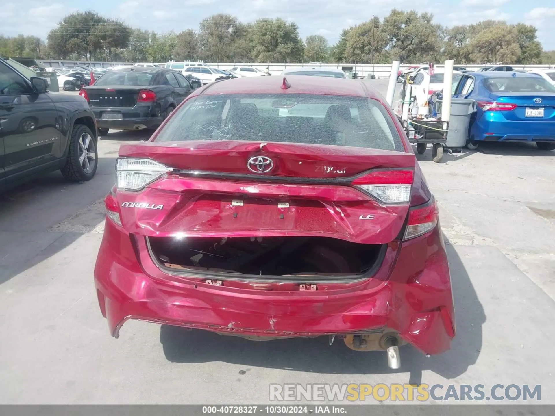 16 fotografías del automóvil dañado 5YFB4MDE8RP158468 TOYOTA COROLLA 2024