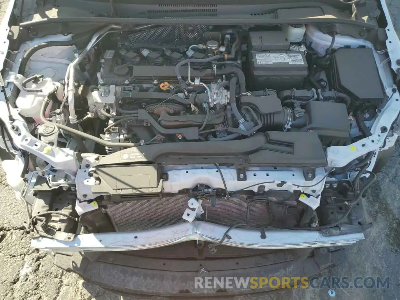 11 fotografías del automóvil dañado 5YFB4MDE8RP162066 TOYOTA COROLLA 2024