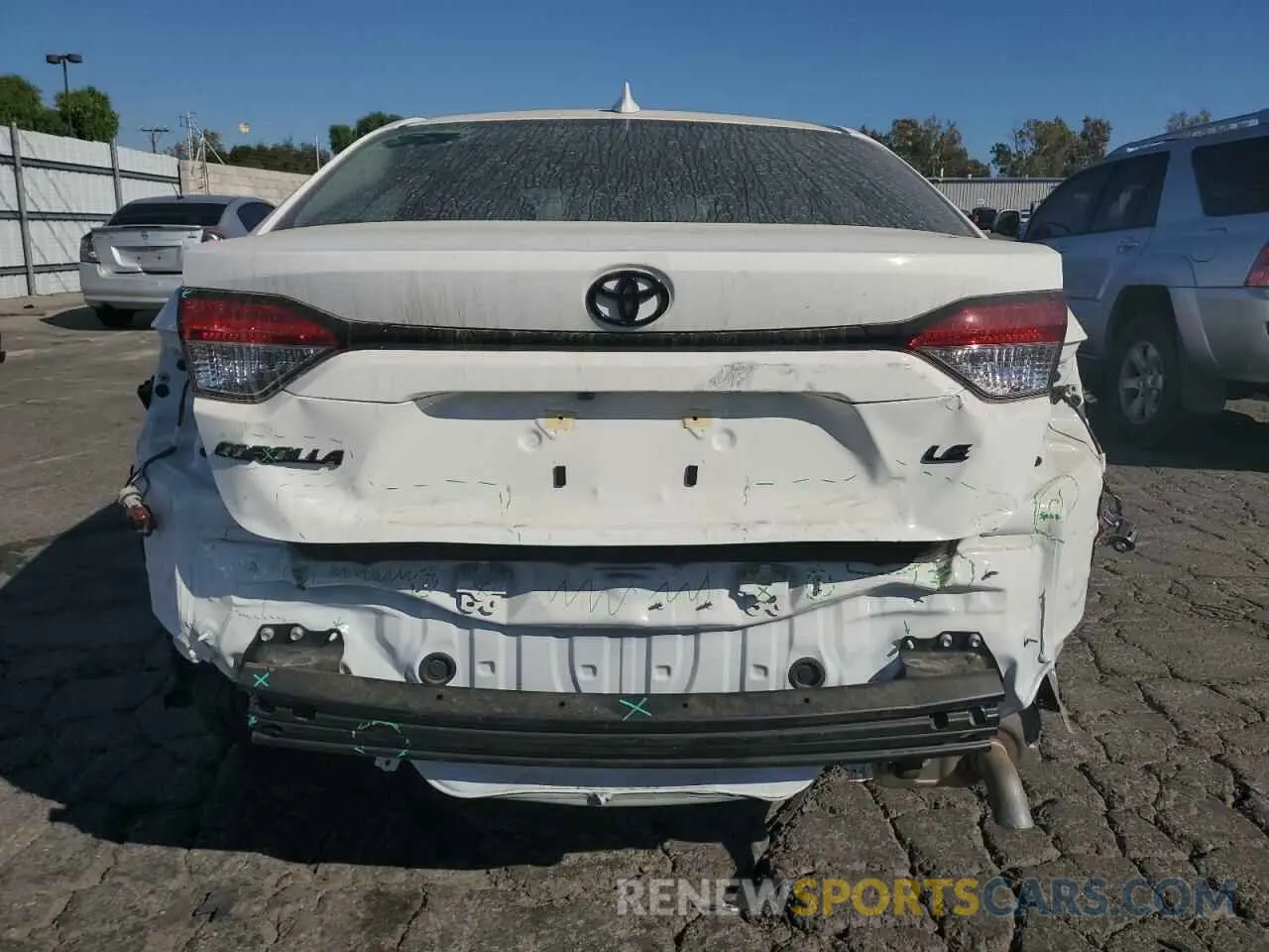6 fotografías del automóvil dañado 5YFB4MDE8RP162066 TOYOTA COROLLA 2024