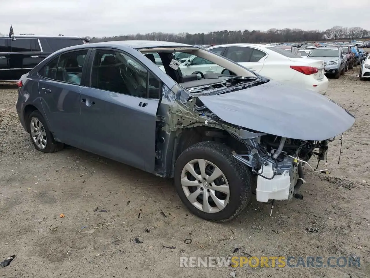 4 fotografías del automóvil dañado 5YFB4MDE8RP164965 TOYOTA COROLLA 2024