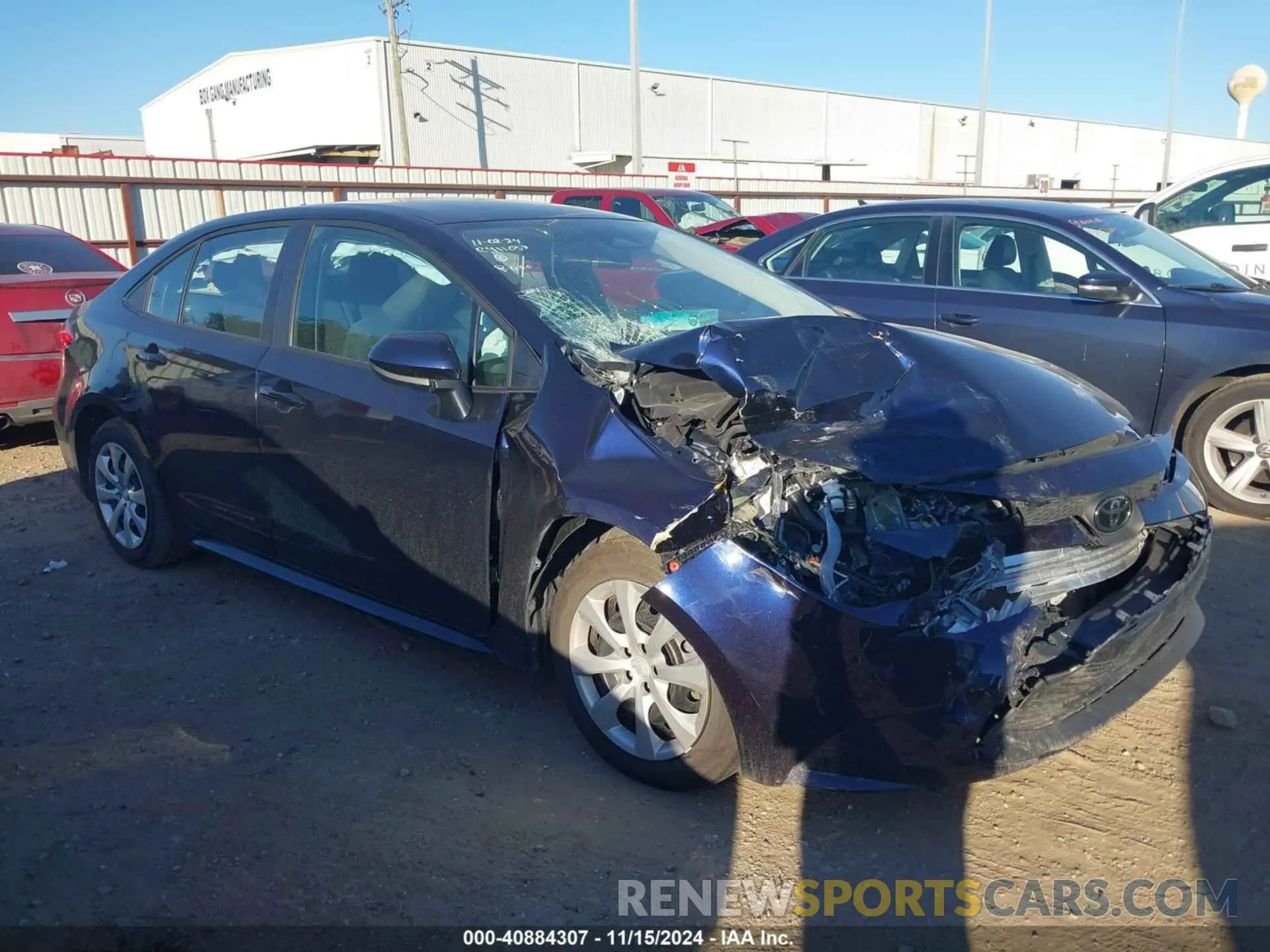 1 fotografías del automóvil dañado 5YFB4MDE8RP167770 TOYOTA COROLLA 2024