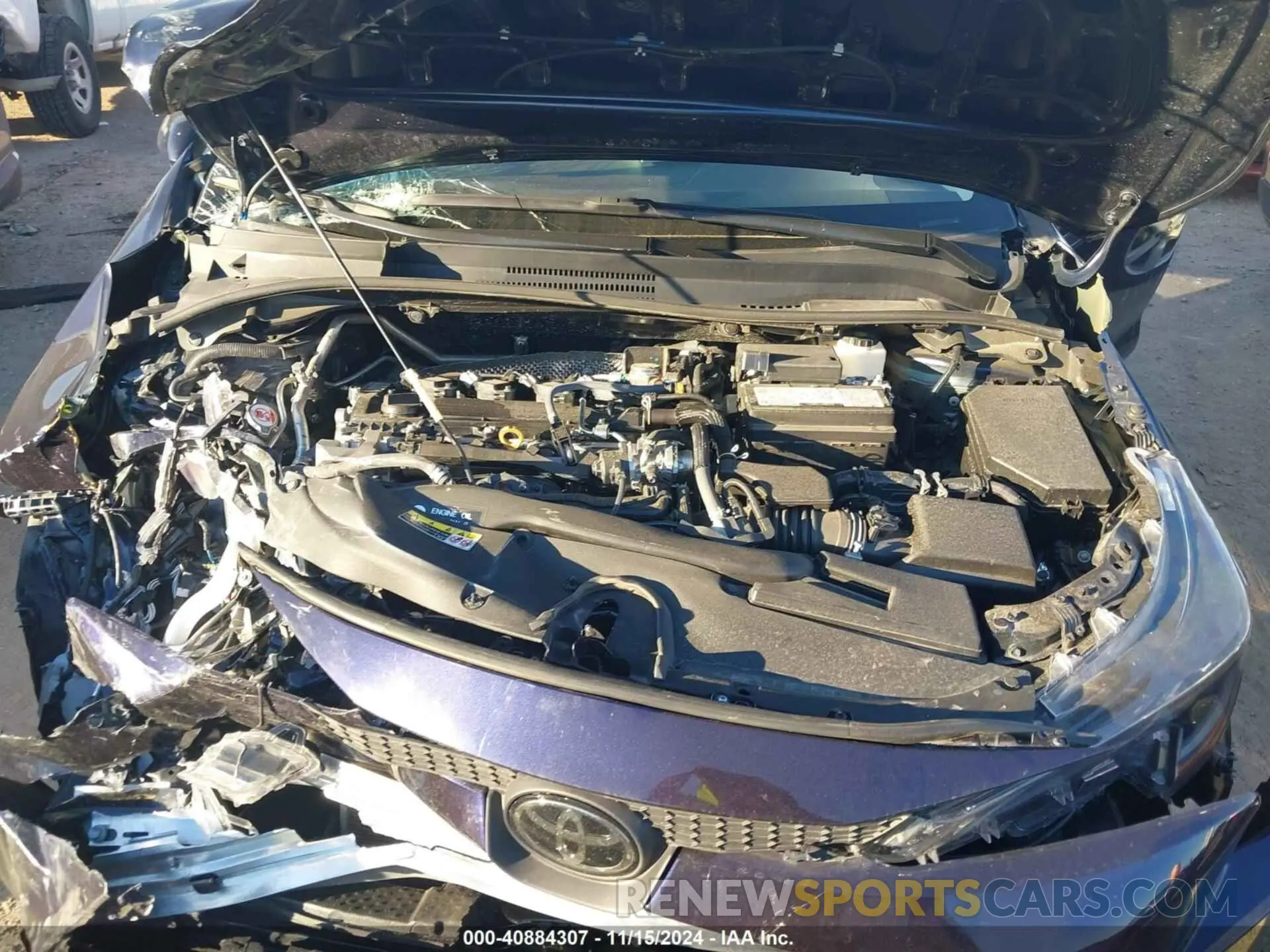 10 fotografías del automóvil dañado 5YFB4MDE8RP167770 TOYOTA COROLLA 2024