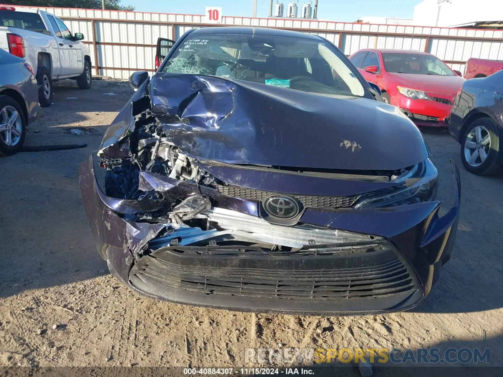 12 fotografías del automóvil dañado 5YFB4MDE8RP167770 TOYOTA COROLLA 2024