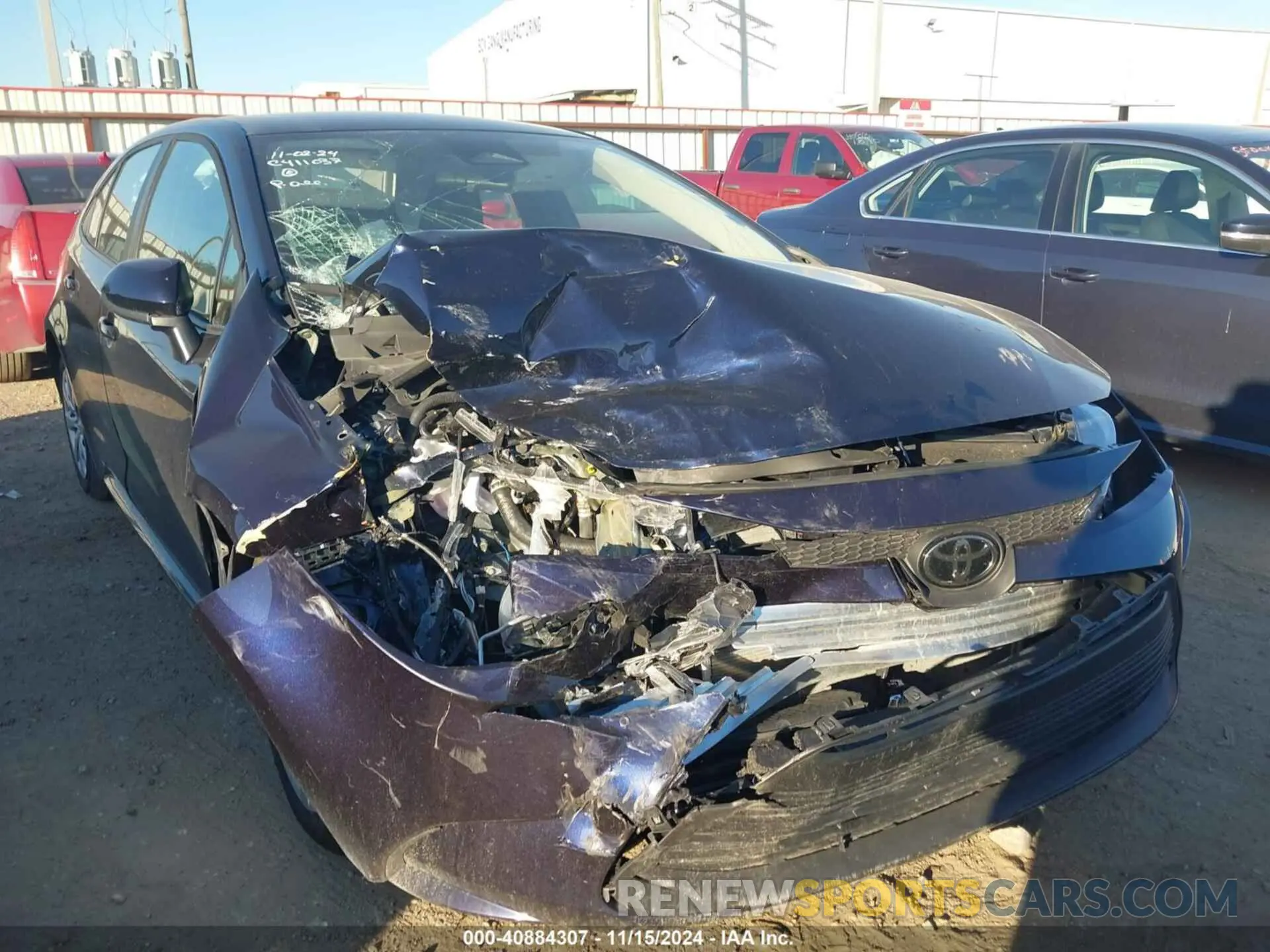 6 fotografías del automóvil dañado 5YFB4MDE8RP167770 TOYOTA COROLLA 2024