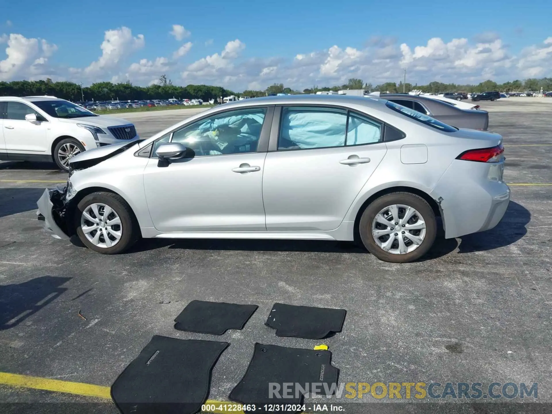 13 fotografías del automóvil dañado 5YFB4MDE8RP170622 TOYOTA COROLLA 2024