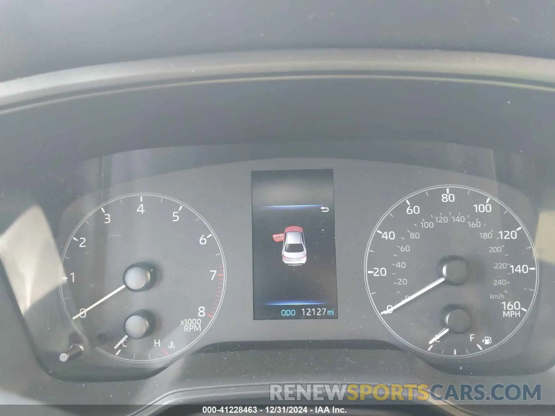 7 fotografías del automóvil dañado 5YFB4MDE8RP170622 TOYOTA COROLLA 2024