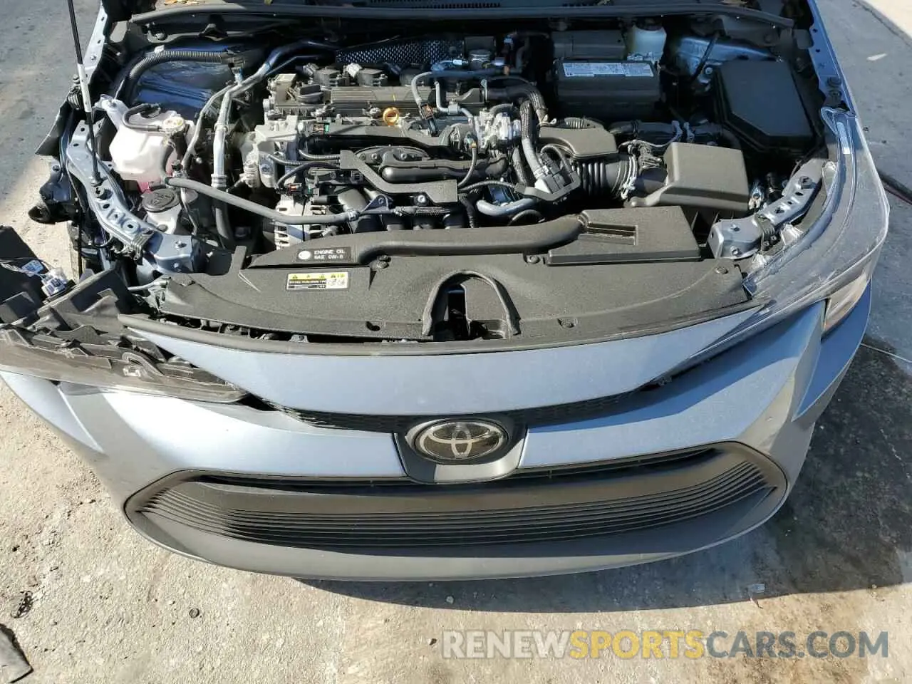 11 fotografías del automóvil dañado 5YFB4MDE8RP183130 TOYOTA COROLLA 2024