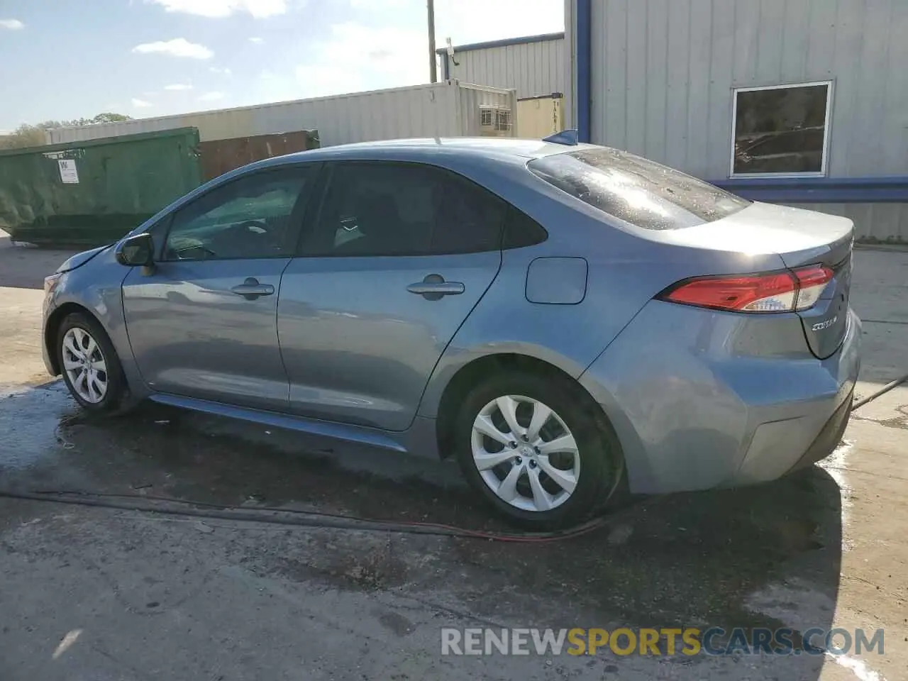 2 fotografías del automóvil dañado 5YFB4MDE8RP183130 TOYOTA COROLLA 2024