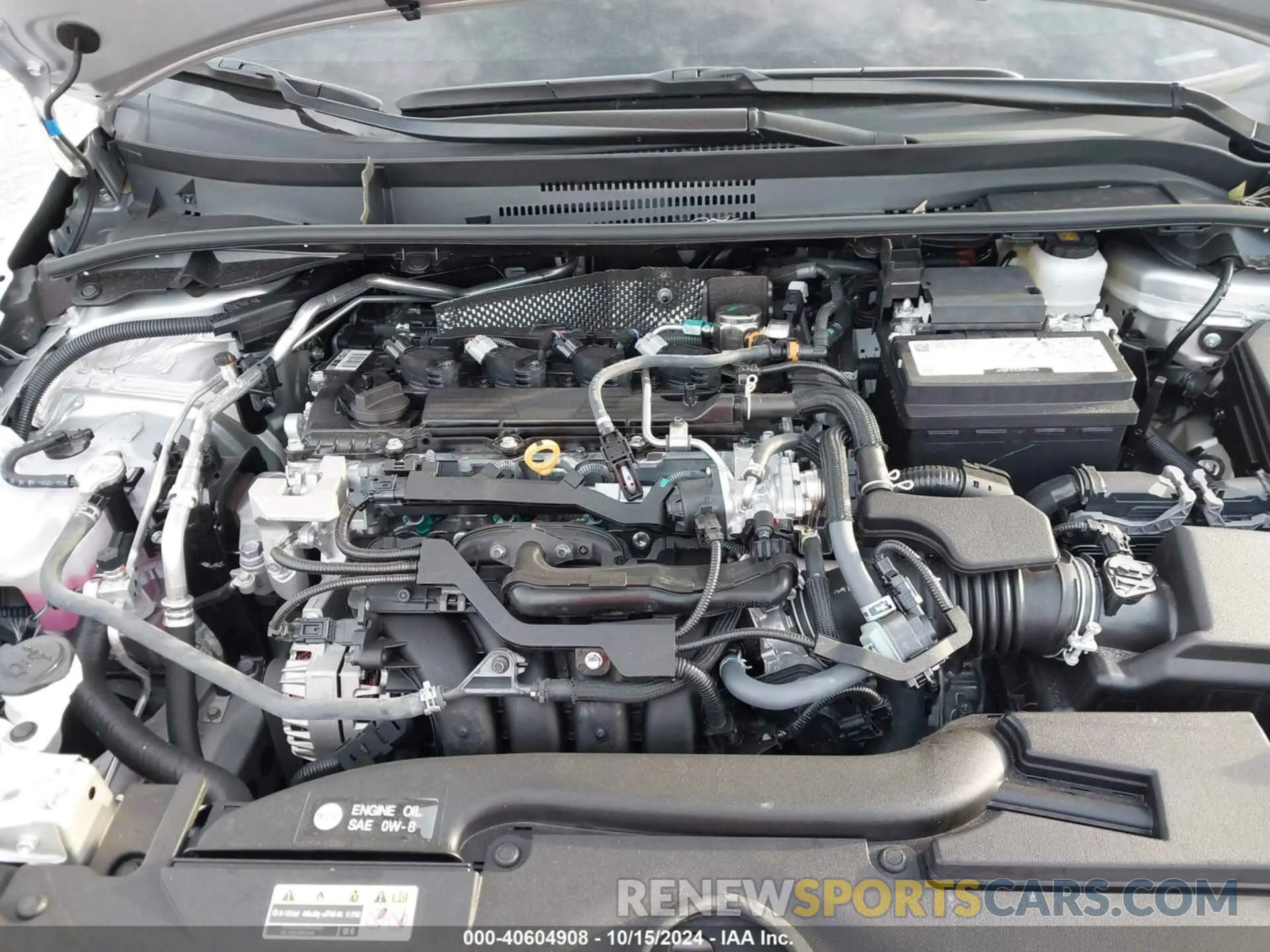 10 fotografías del automóvil dañado 5YFB4MDE8RP191504 TOYOTA COROLLA 2024