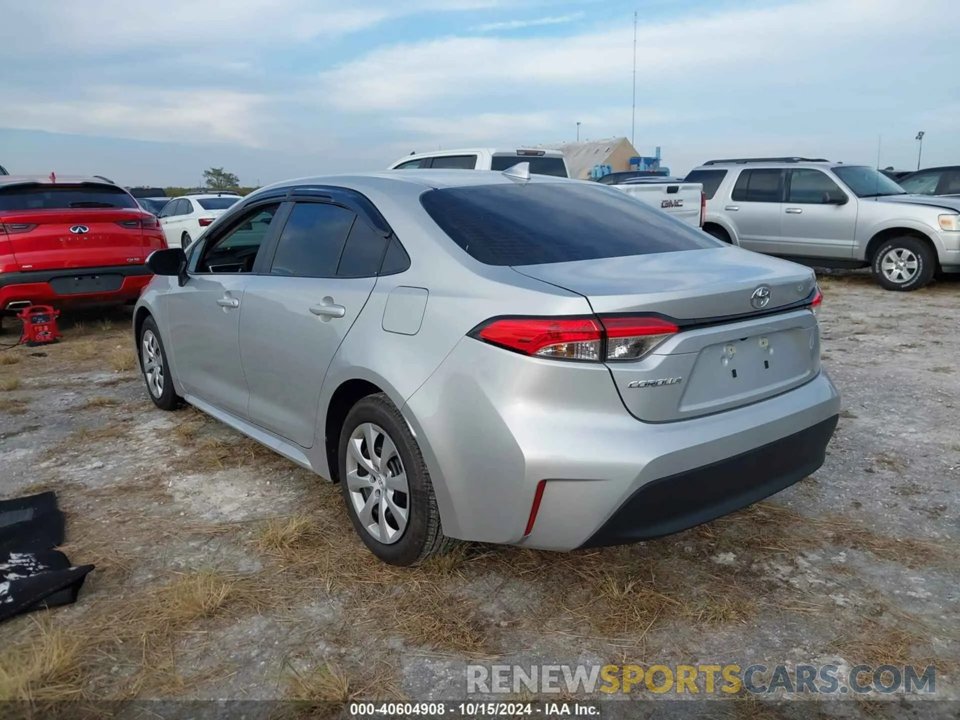 3 fotografías del automóvil dañado 5YFB4MDE8RP191504 TOYOTA COROLLA 2024