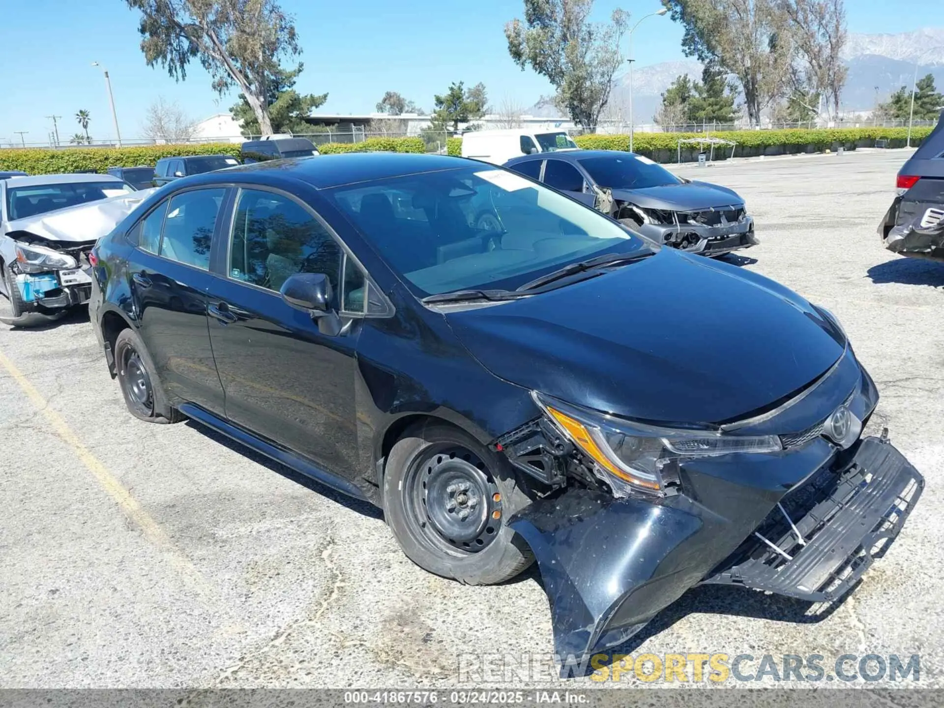 1 fotografías del automóvil dañado 5YFB4MDE8RP192619 TOYOTA COROLLA 2024
