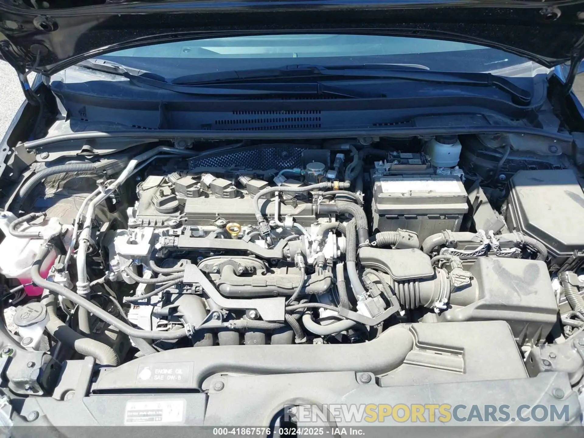 10 fotografías del automóvil dañado 5YFB4MDE8RP192619 TOYOTA COROLLA 2024