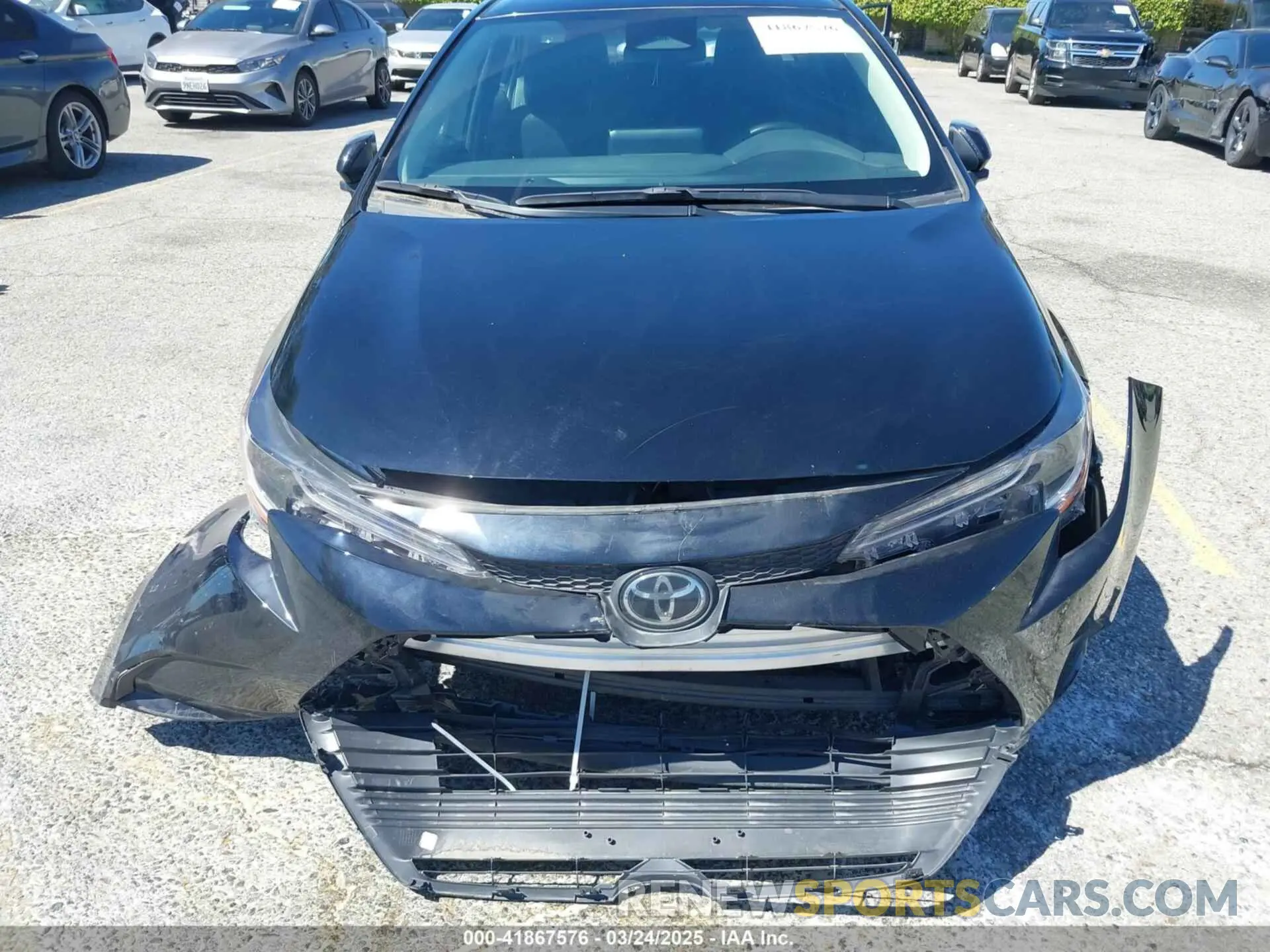 17 fotografías del automóvil dañado 5YFB4MDE8RP192619 TOYOTA COROLLA 2024