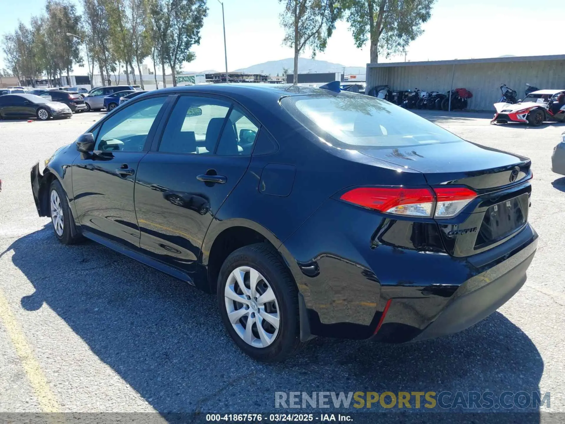 3 fotografías del automóvil dañado 5YFB4MDE8RP192619 TOYOTA COROLLA 2024