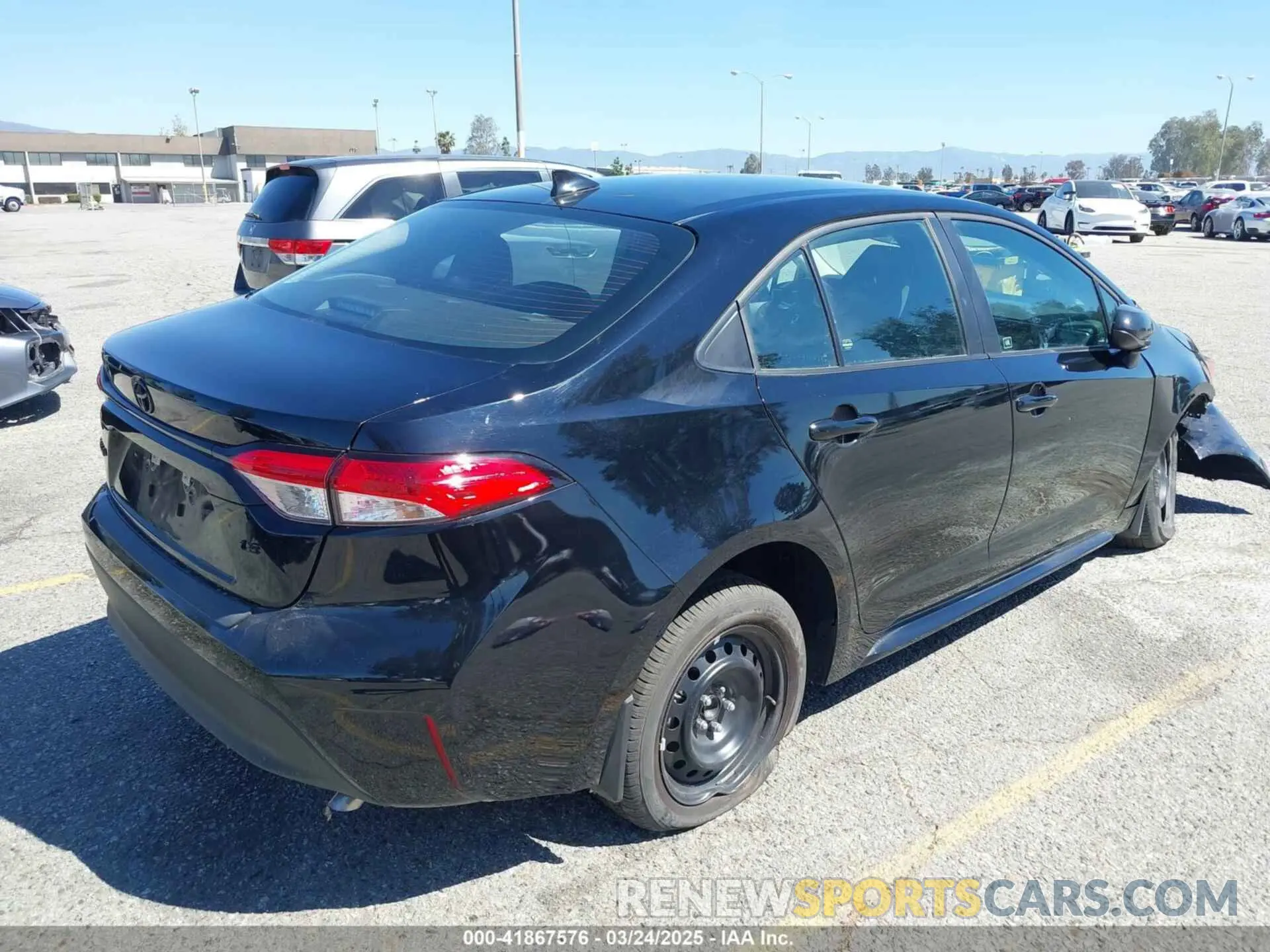4 fotografías del automóvil dañado 5YFB4MDE8RP192619 TOYOTA COROLLA 2024