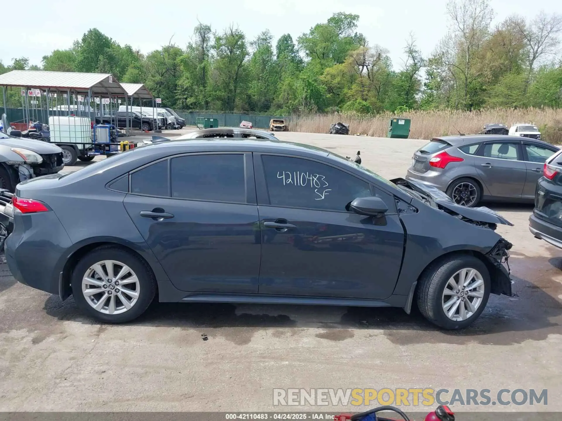 14 fotografías del automóvil dañado 5YFB4MDE8RP214456 TOYOTA COROLLA 2024