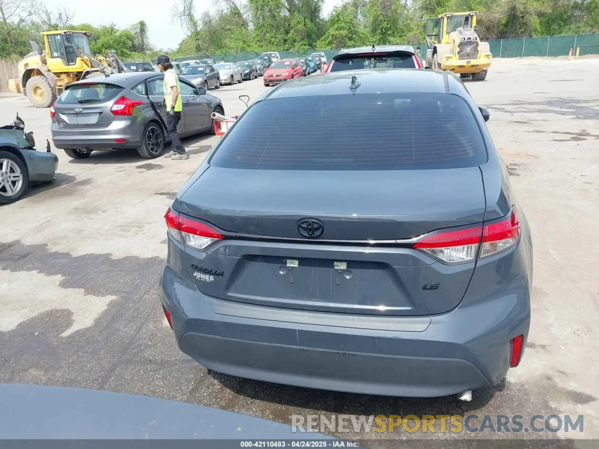 17 fotografías del automóvil dañado 5YFB4MDE8RP214456 TOYOTA COROLLA 2024