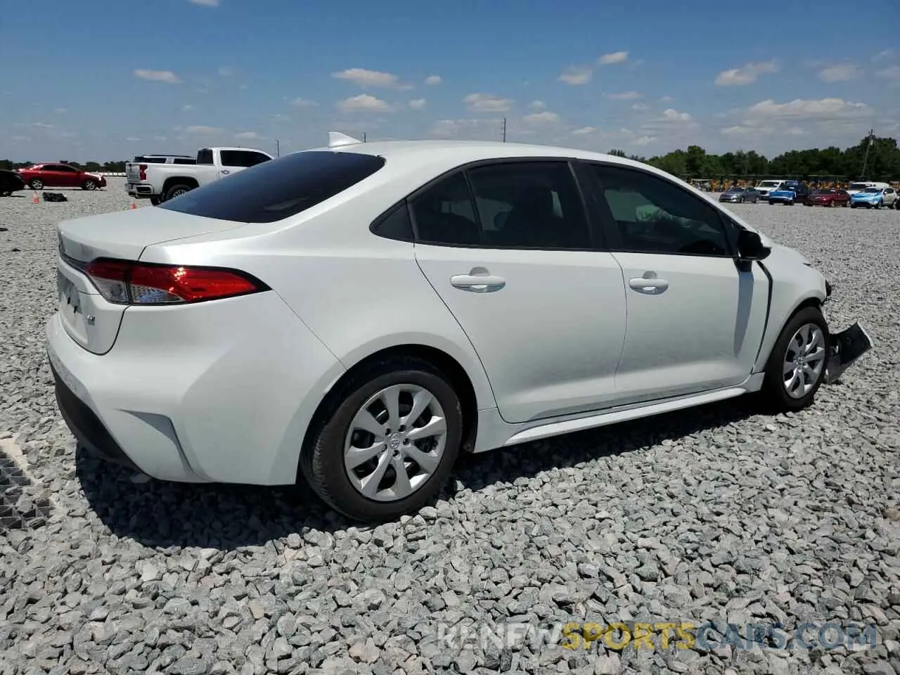 3 fotografías del automóvil dañado 5YFB4MDE8RP217809 TOYOTA COROLLA 2024