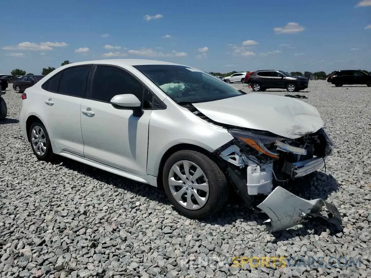 4 fotografías del automóvil dañado 5YFB4MDE8RP217809 TOYOTA COROLLA 2024
