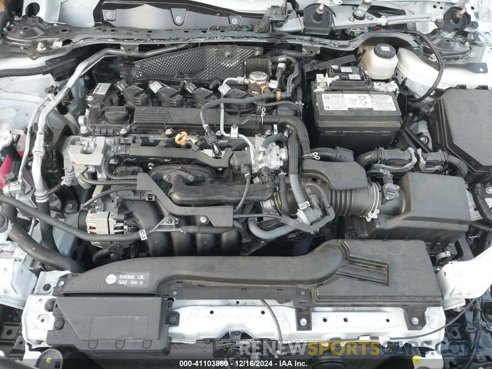 10 fotografías del automóvil dañado 5YFB4MDE9RP097499 TOYOTA COROLLA 2024