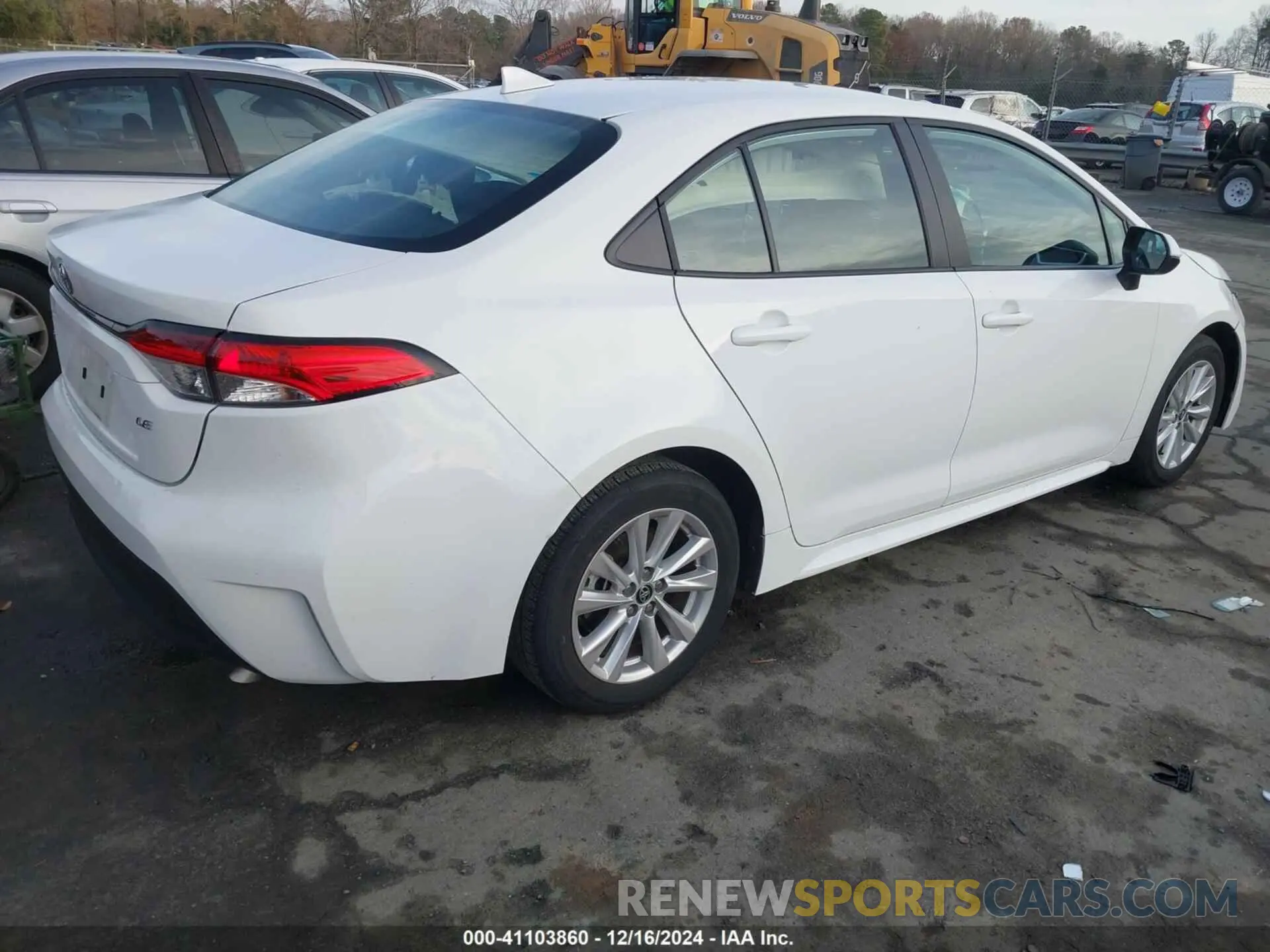 4 fotografías del automóvil dañado 5YFB4MDE9RP097499 TOYOTA COROLLA 2024