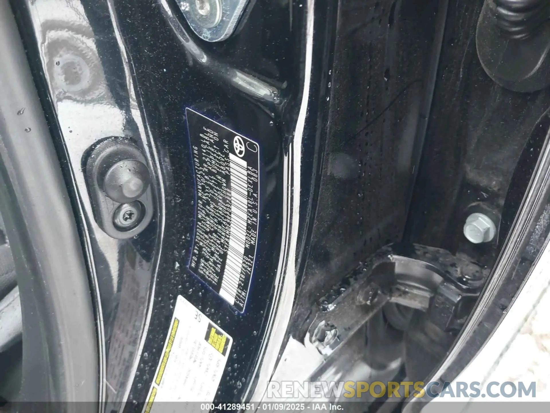 9 fotografías del automóvil dañado 5YFB4MDE9RP097888 TOYOTA COROLLA 2024