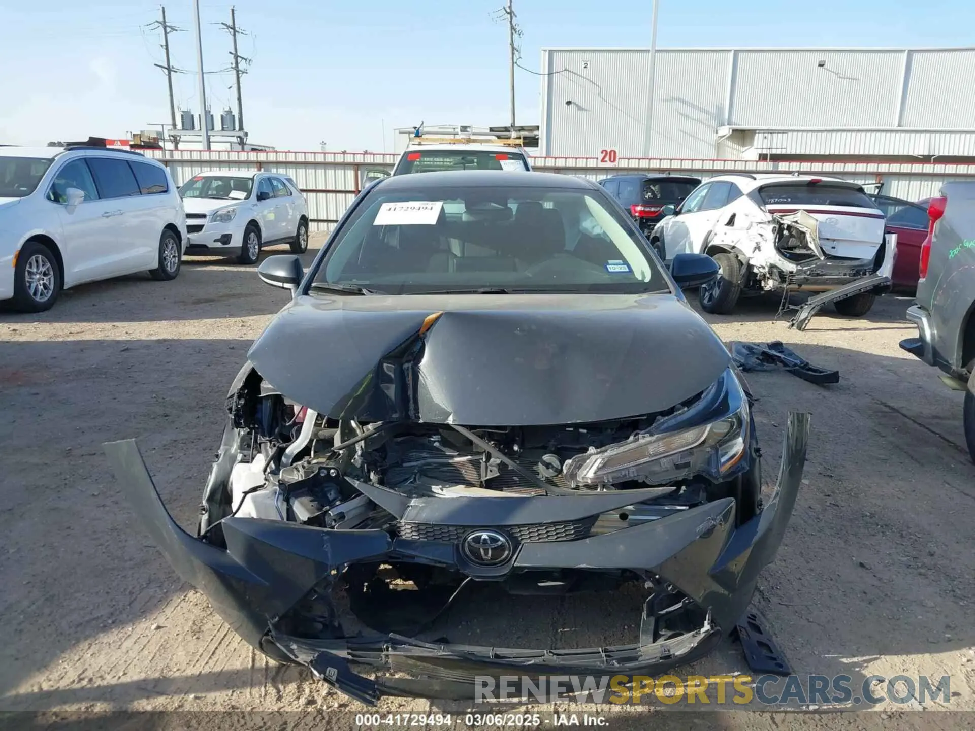 13 fotografías del automóvil dañado 5YFB4MDE9RP101048 TOYOTA COROLLA 2024