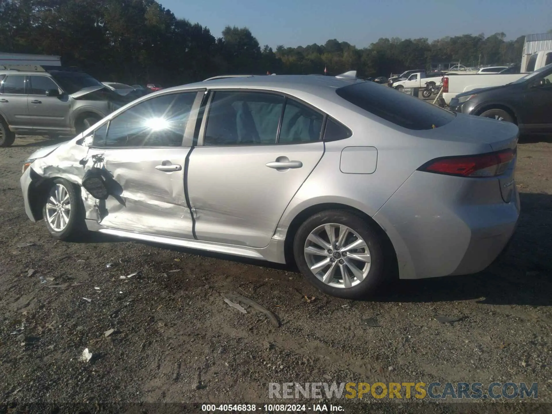 14 fotografías del automóvil dañado 5YFB4MDE9RP102412 TOYOTA COROLLA 2024