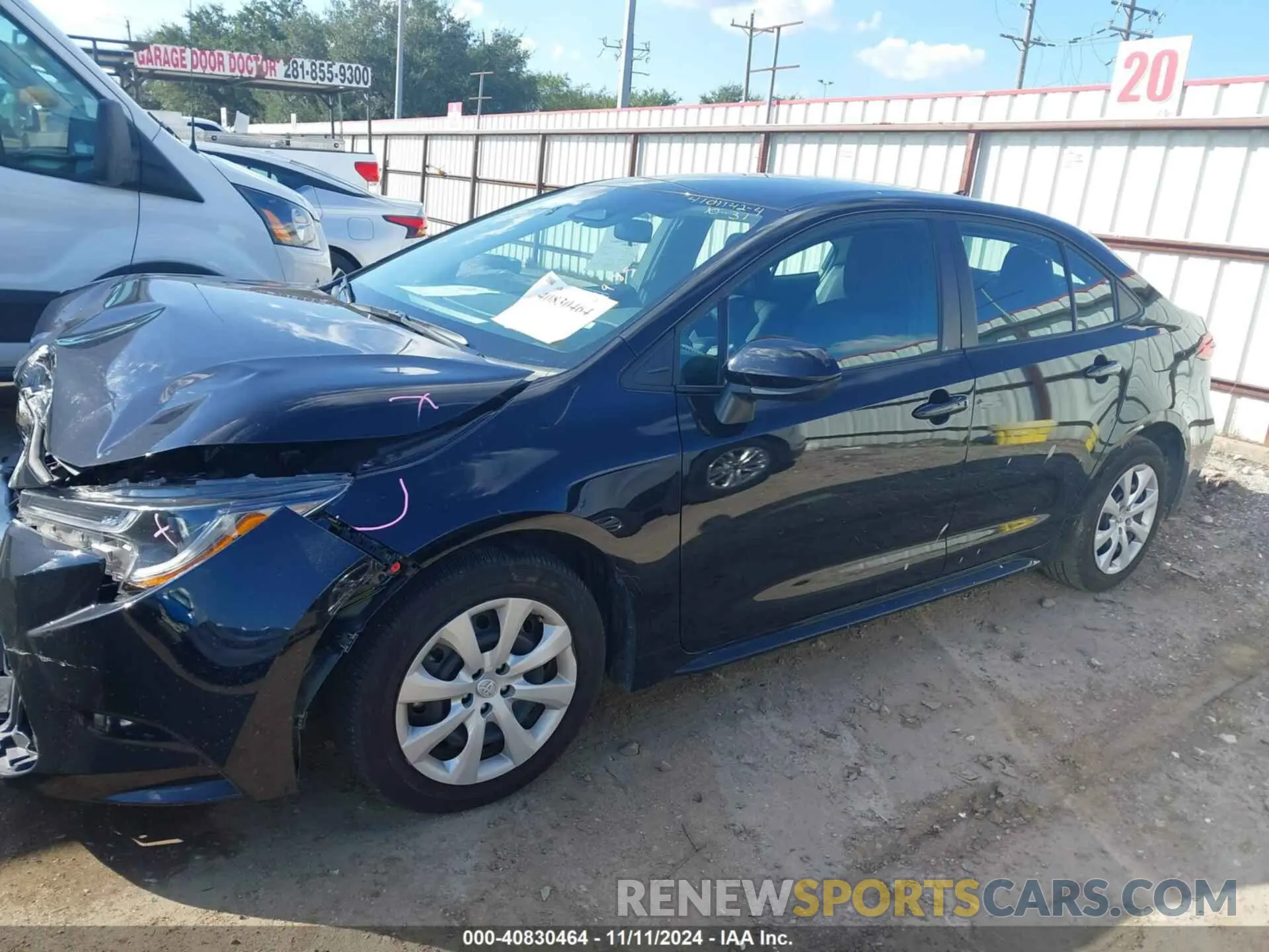14 fotografías del automóvil dañado 5YFB4MDE9RP103673 TOYOTA COROLLA 2024
