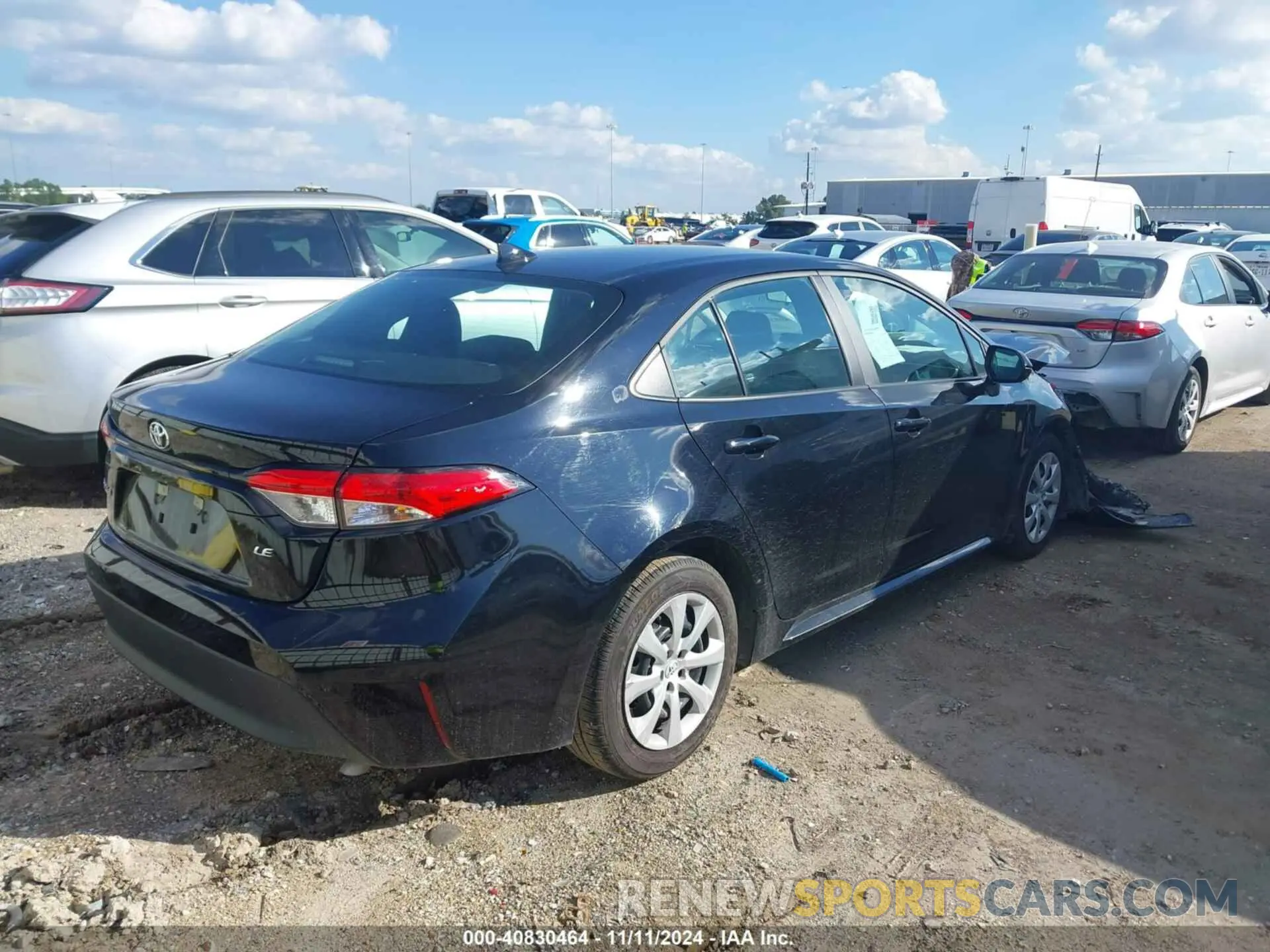 4 fotografías del automóvil dañado 5YFB4MDE9RP103673 TOYOTA COROLLA 2024