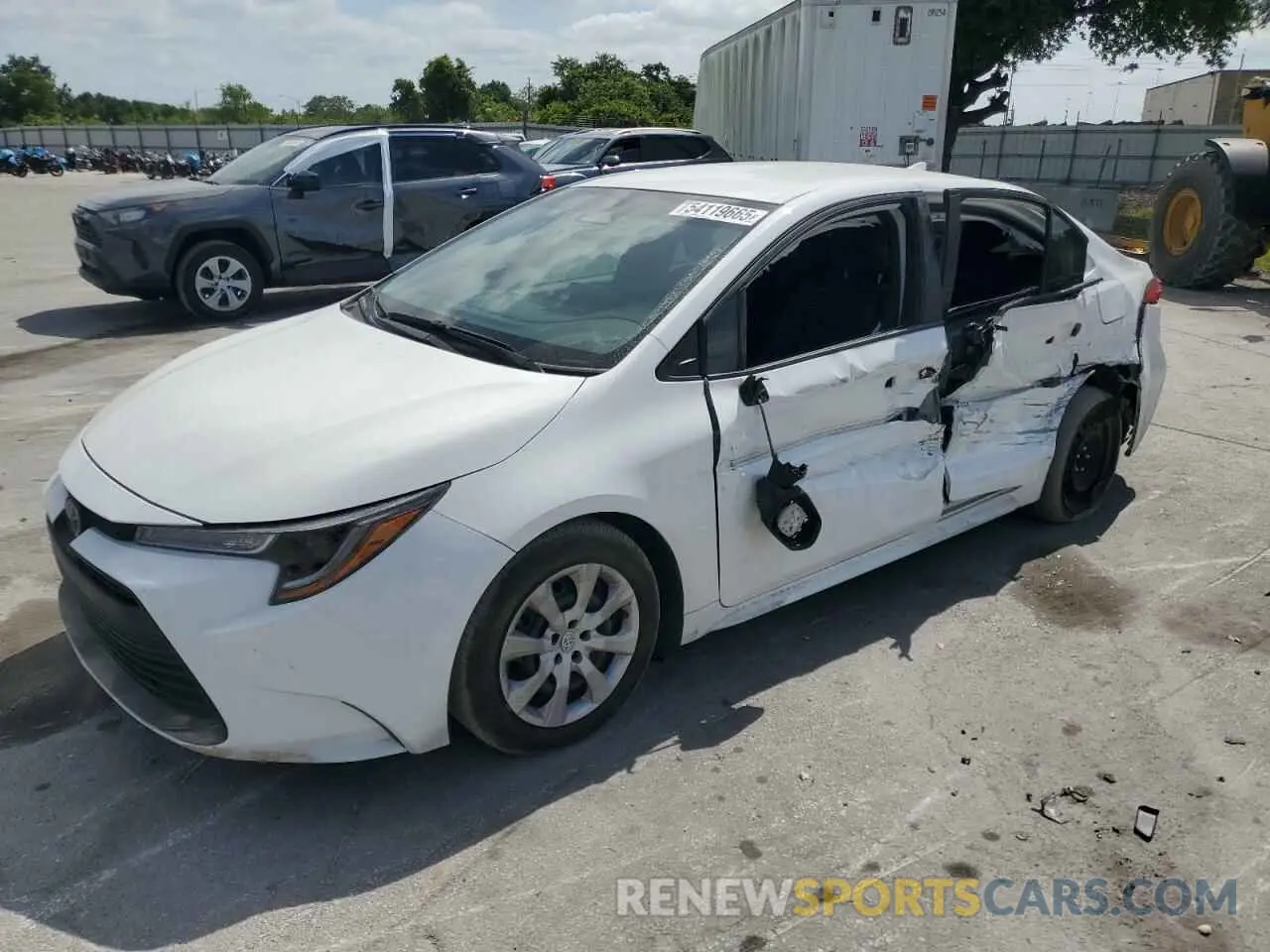 1 fotografías del automóvil dañado 5YFB4MDE9RP119582 TOYOTA COROLLA 2024