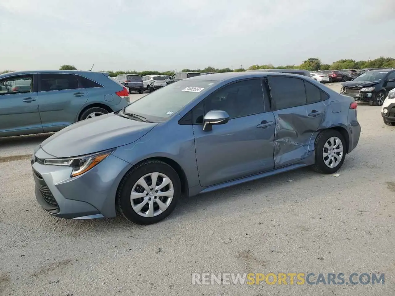 1 fotografías del automóvil dañado 5YFB4MDE9RP125074 TOYOTA COROLLA 2024