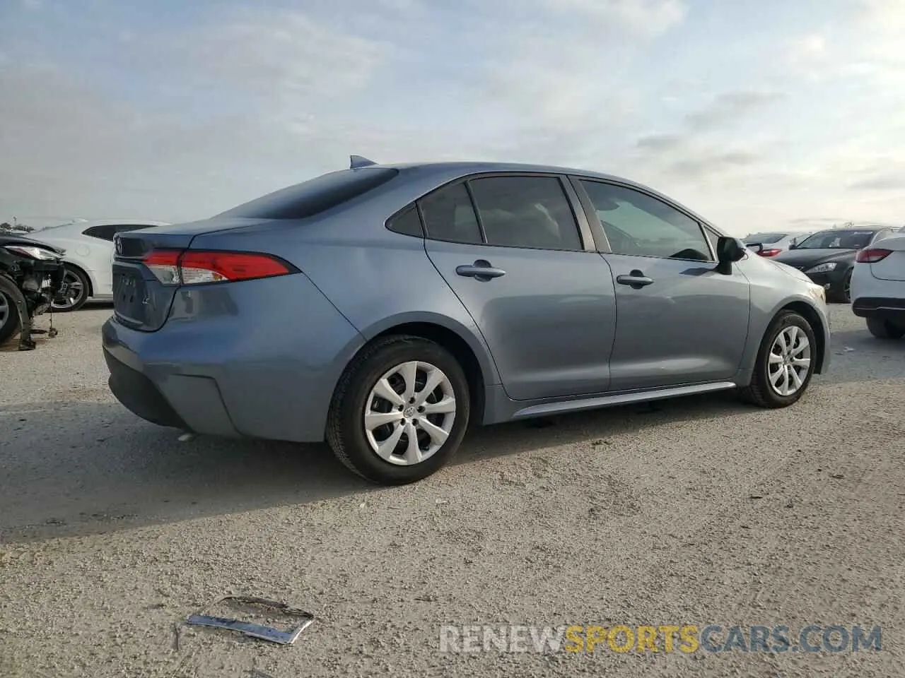 3 fotografías del automóvil dañado 5YFB4MDE9RP125074 TOYOTA COROLLA 2024