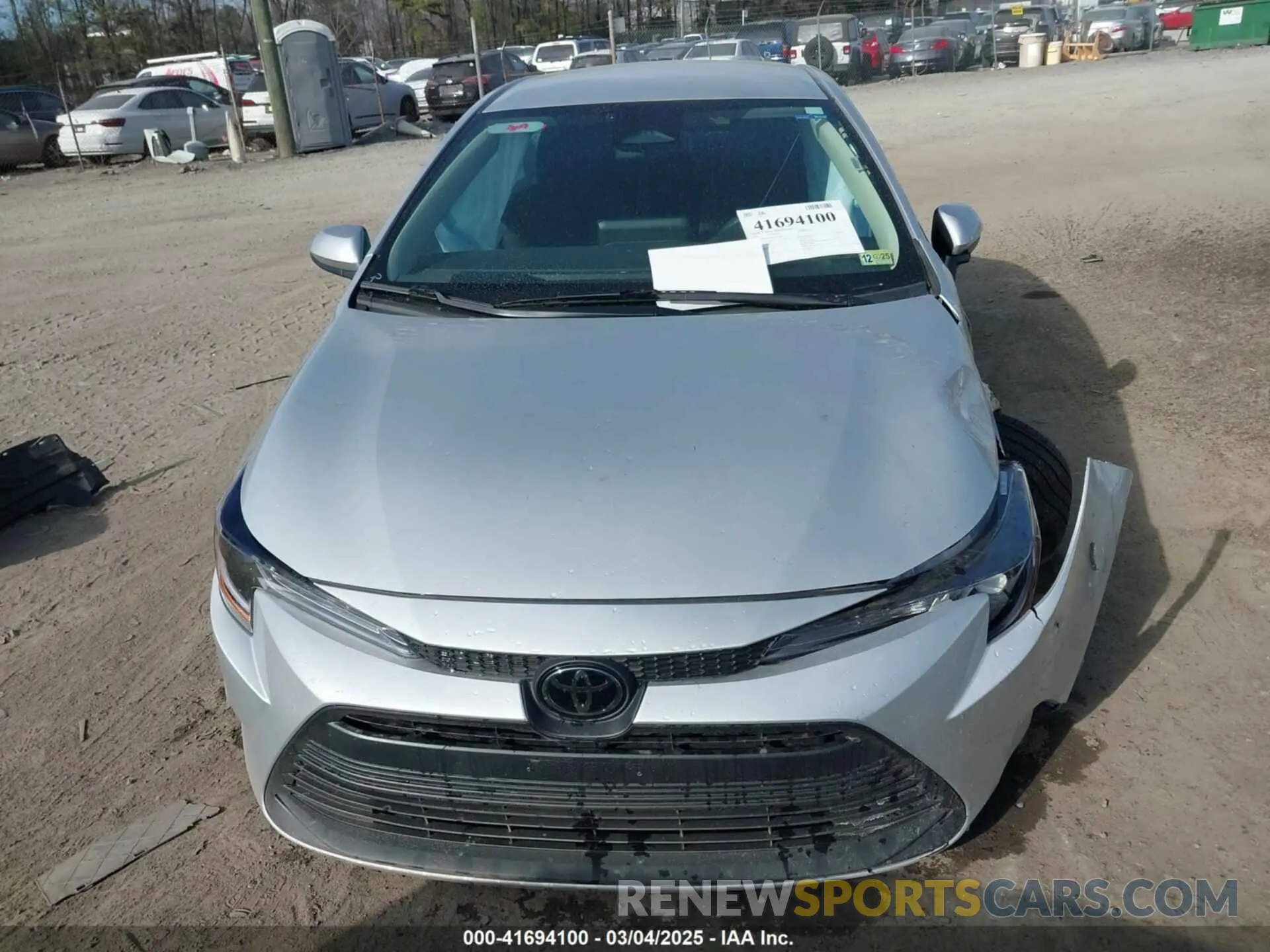12 fotografías del automóvil dañado 5YFB4MDE9RP126225 TOYOTA COROLLA 2024