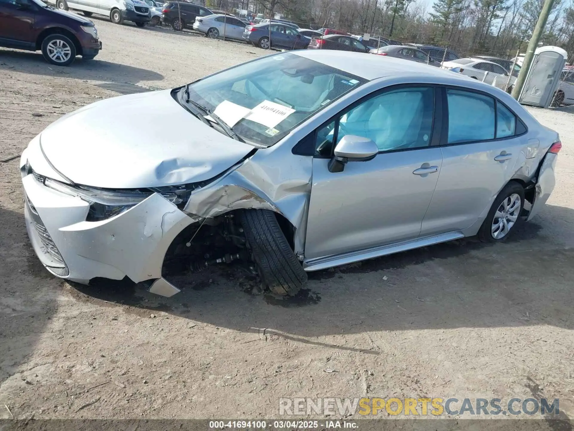 6 fotografías del automóvil dañado 5YFB4MDE9RP126225 TOYOTA COROLLA 2024