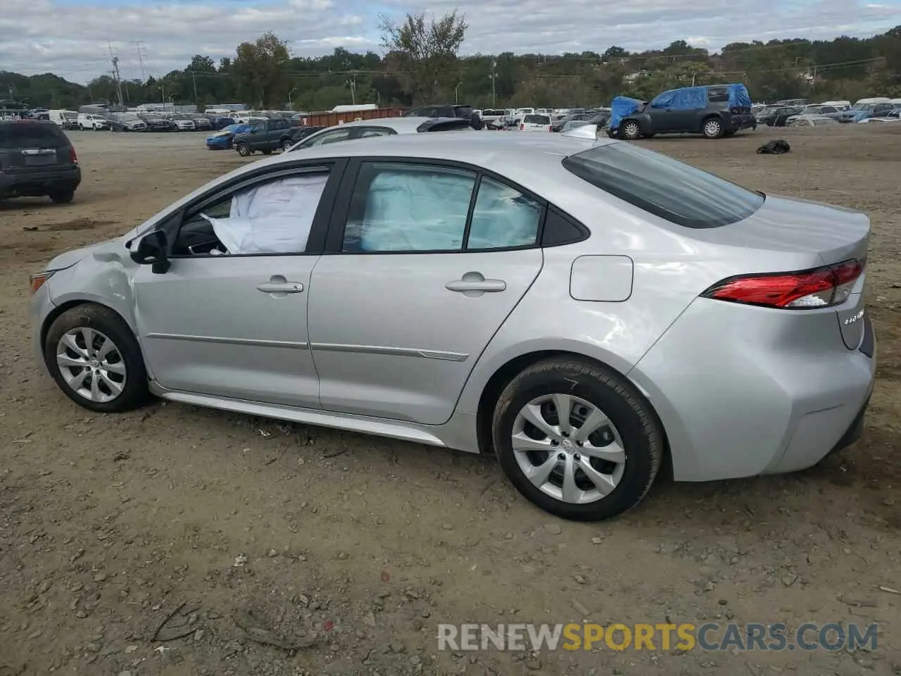 2 fotografías del automóvil dañado 5YFB4MDE9RP132526 TOYOTA COROLLA 2024