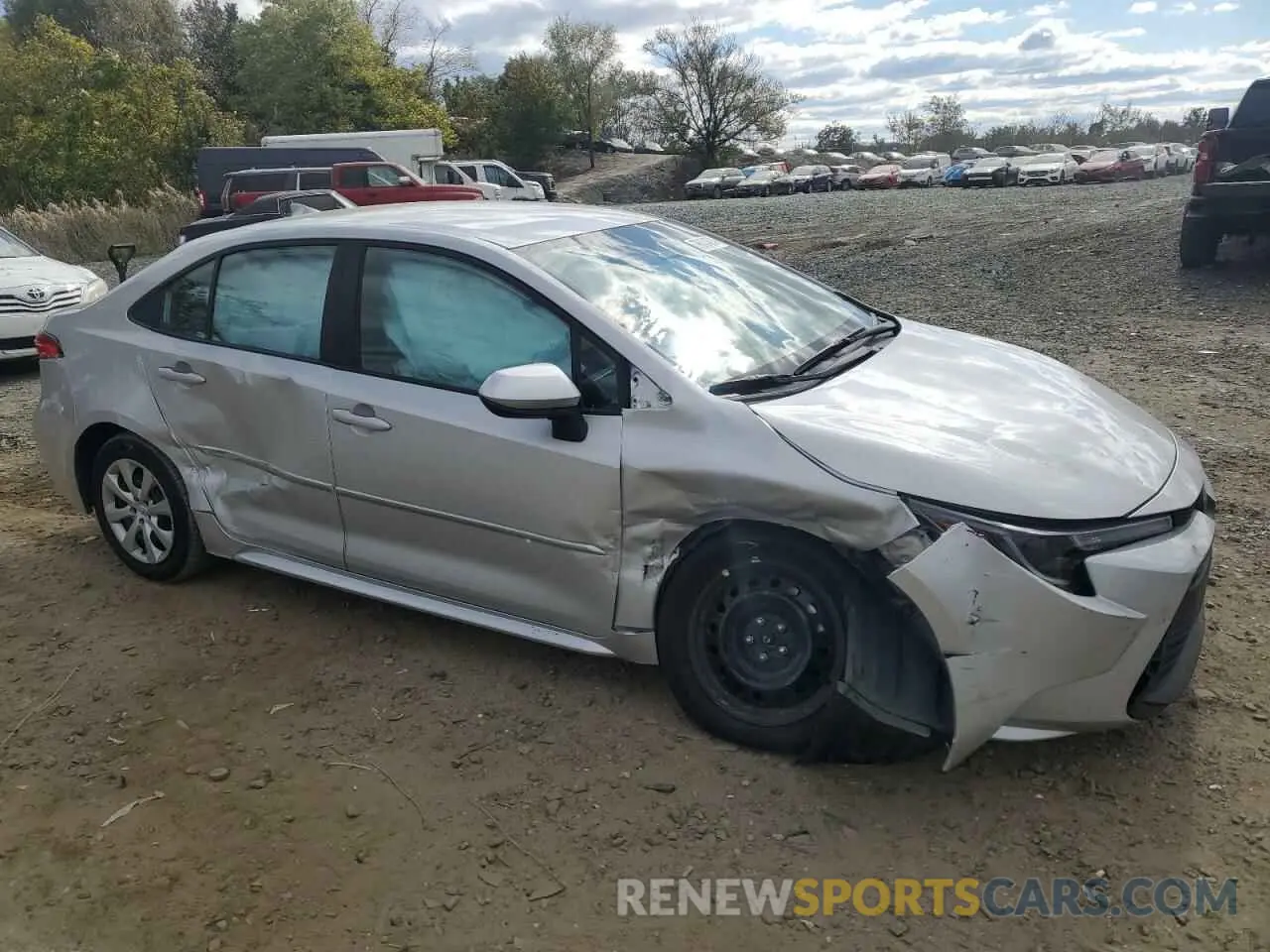 4 fotografías del automóvil dañado 5YFB4MDE9RP132526 TOYOTA COROLLA 2024