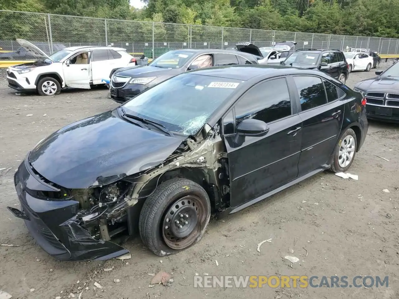 1 fotografías del automóvil dañado 5YFB4MDE9RP135345 TOYOTA COROLLA 2024