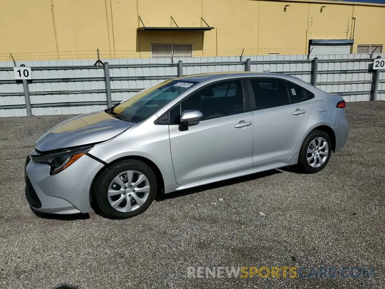 1 fotografías del automóvil dañado 5YFB4MDE9RP139122 TOYOTA COROLLA 2024