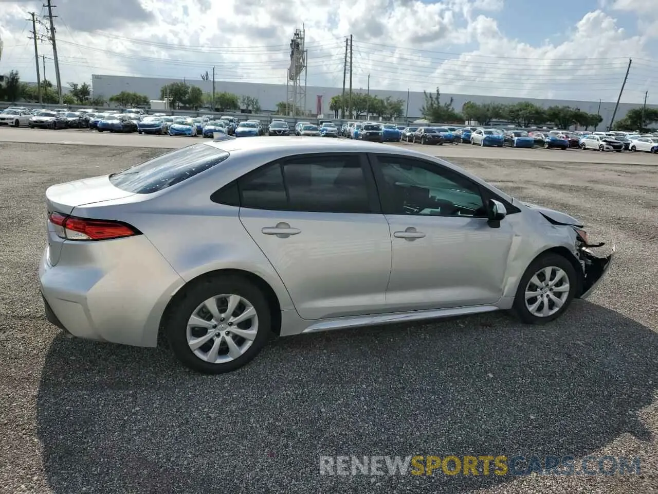 3 fotografías del automóvil dañado 5YFB4MDE9RP139122 TOYOTA COROLLA 2024