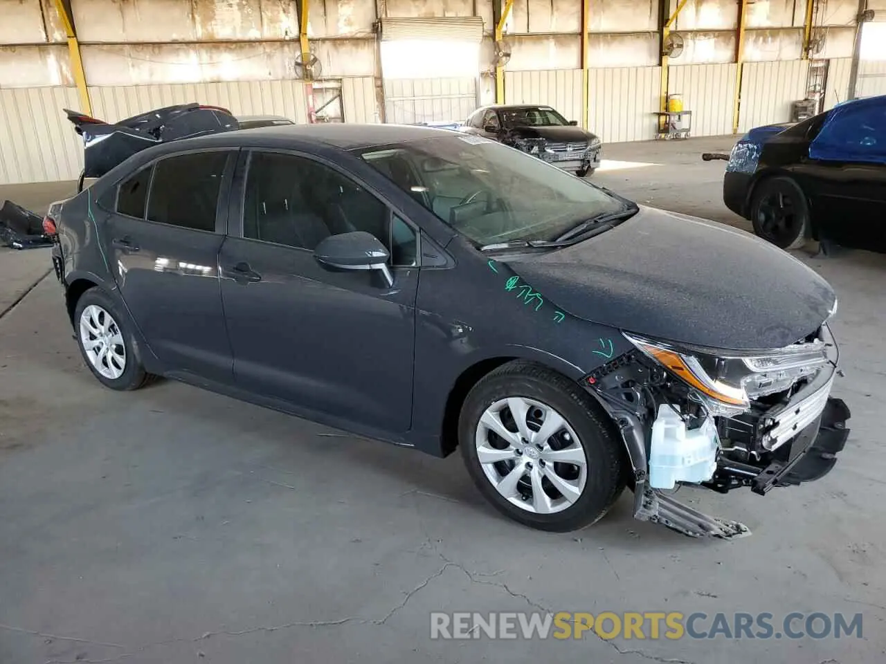 4 fotografías del automóvil dañado 5YFB4MDE9RP154851 TOYOTA COROLLA 2024