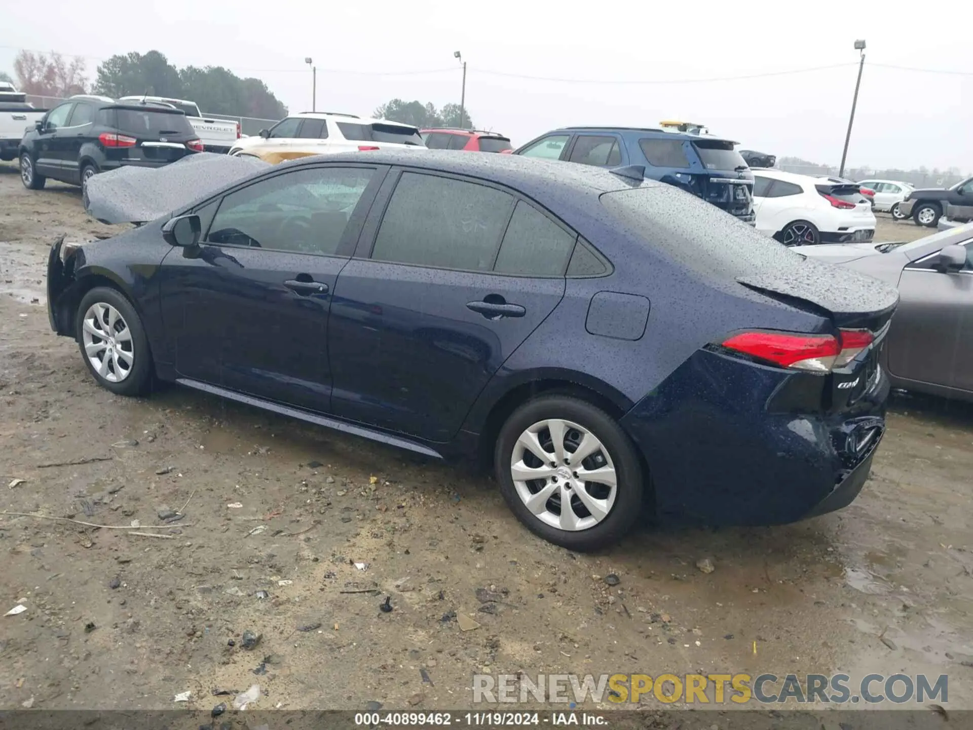 3 fotografías del automóvil dañado 5YFB4MDE9RP156941 TOYOTA COROLLA 2024