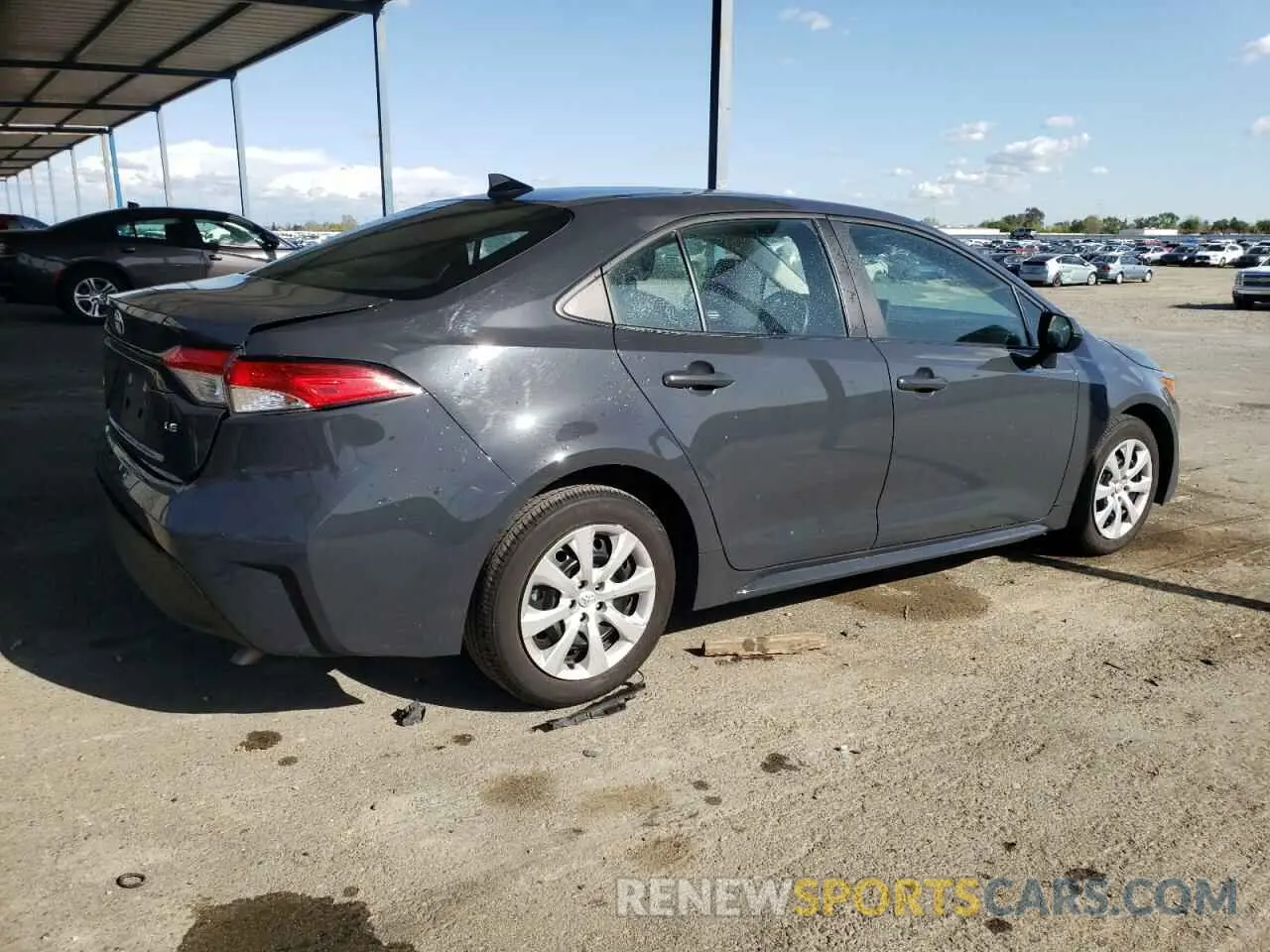 3 fotografías del automóvil dañado 5YFB4MDE9RP161170 TOYOTA COROLLA 2024