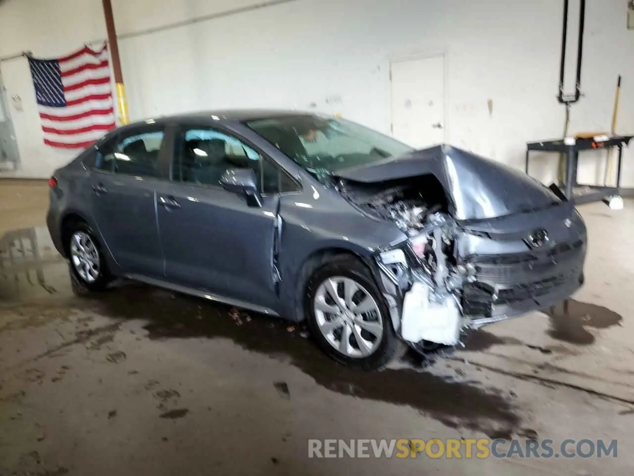 4 fotografías del automóvil dañado 5YFB4MDE9RP167552 TOYOTA COROLLA 2024