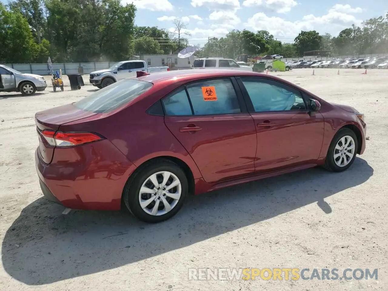 3 fotografías del automóvil dañado 5YFB4MDE9RP169754 TOYOTA COROLLA 2024