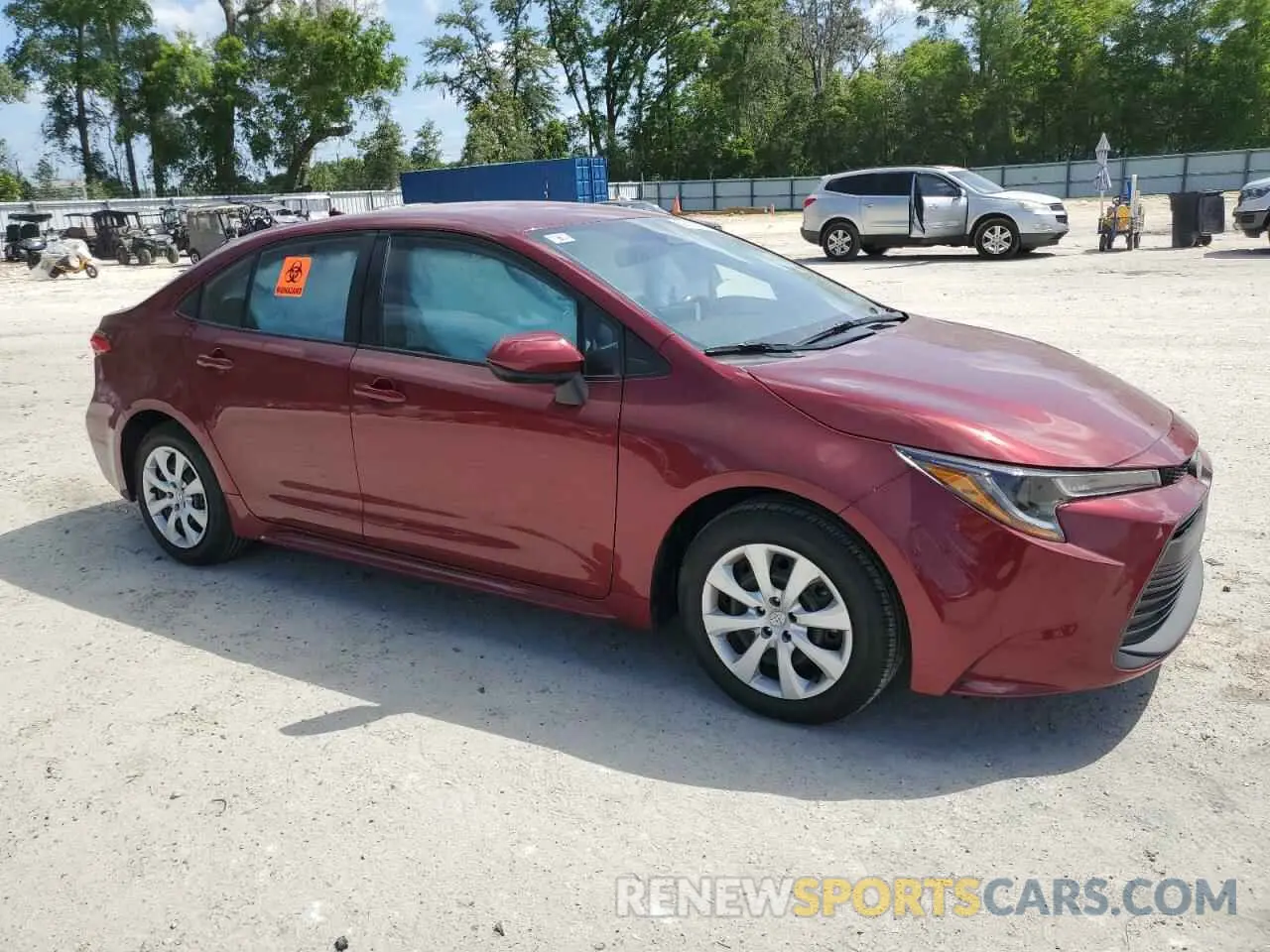 4 fotografías del automóvil dañado 5YFB4MDE9RP169754 TOYOTA COROLLA 2024